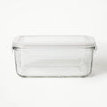4.33 Cup Glass Food Storage Container Clear - Figmint™: Microwave, Freezer & Dishwasher Safe, Includes Lid