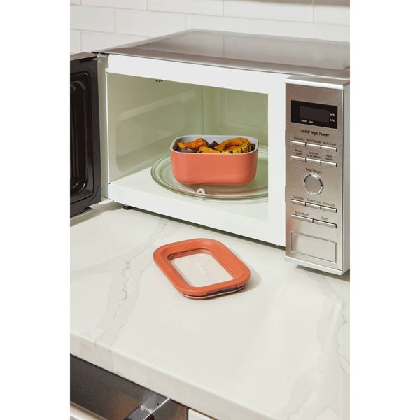 Caraway Home 9pc Mini Food Storage Set Cream