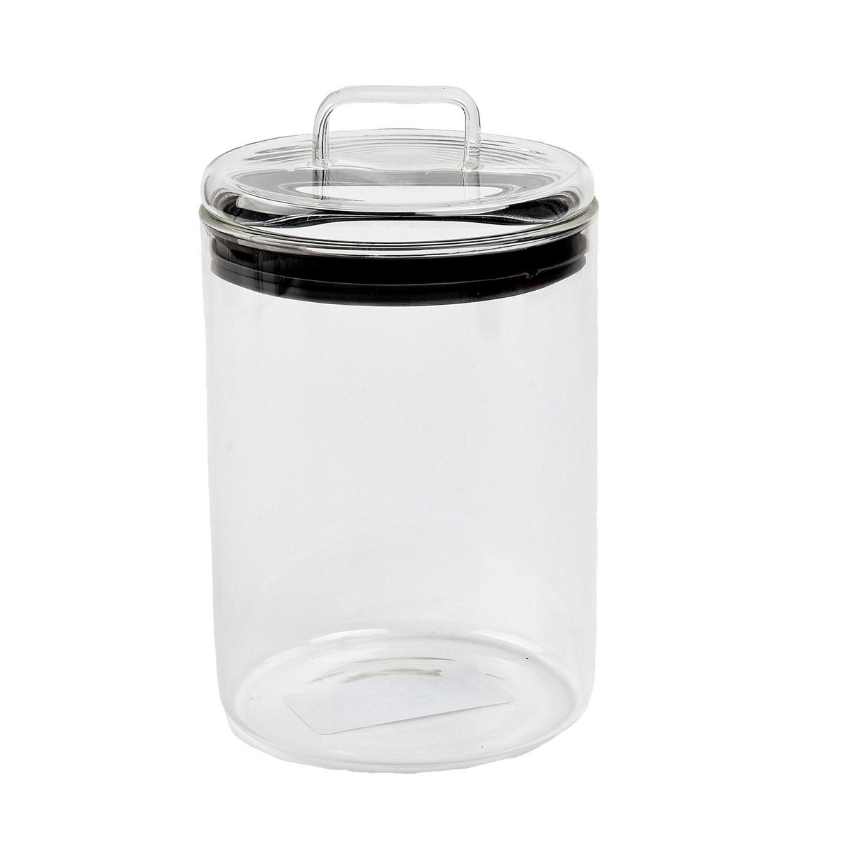 SharpChef 2PK Glass Airtight Storage Jar with Glass Lid, Glass Food Storage Jars, 34 oz / 1 L / 4 cups