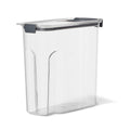 Rubbermaid Brilliance Pantry 18 Cup Cereal Keeper: Clear Plastic Food Storage Container, Dishwasher & Freezer Safe