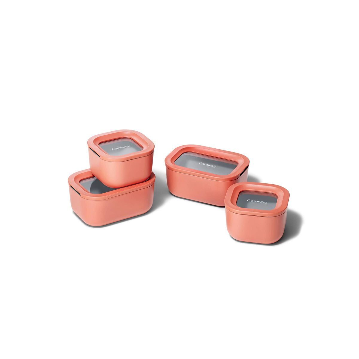 Caraway Home 9pc Mini Food Storage Set Cream