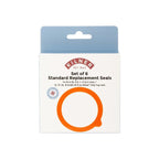 Kilner Rubber Seals for 12, 17, 34, 51, 68 Ounce Clip Top Jars, Set of 6