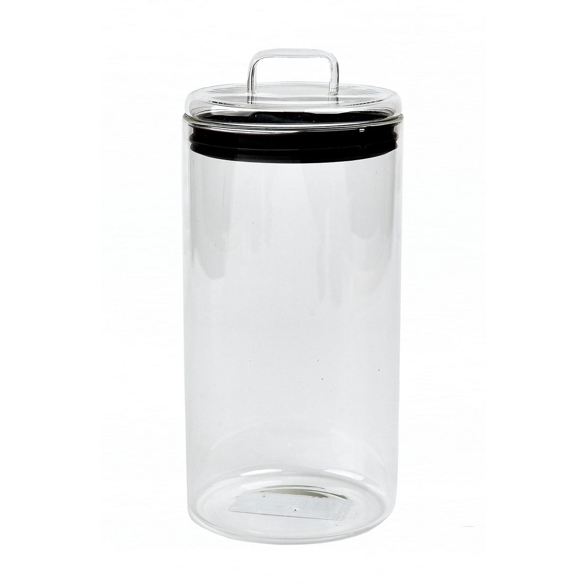 SharpChef 2PK Glass Airtight Storage Jar with Glass Lid, Glass Food Storage Jars, 51 oz / 1.5 L / 6 cups