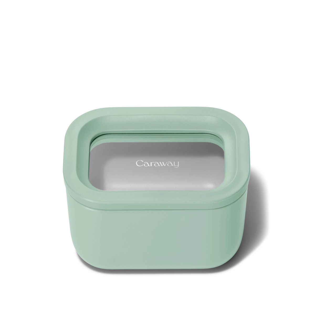 Caraway Home Mini Rectangular Food Storage Container Cream