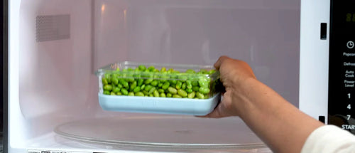 Ello 10pc Glass Meal Prep Food Storage Container Set Blue