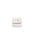 Caraway Home Small Glass Airtight Container Cream