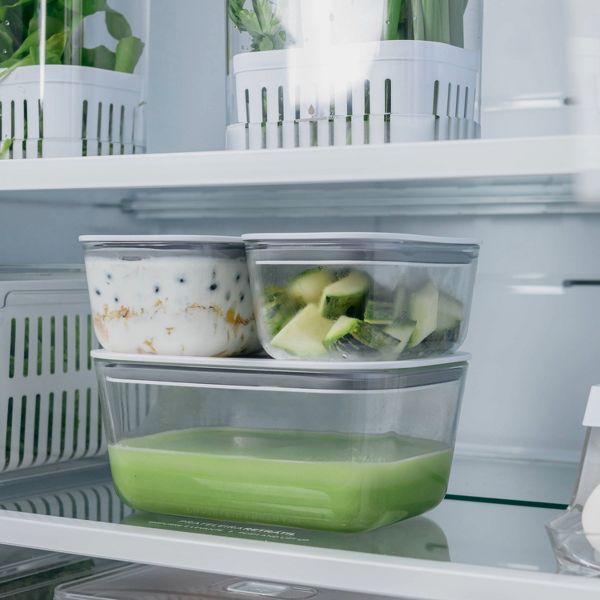 OU Glass Food Storage Container Set 36pc (set of 18) Microwave, Freezer & Dishwasher Safe, Airtight Leak Proof Lid with Microwave Valve, Stackable