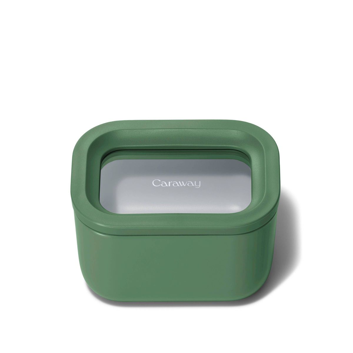 Caraway Home Mini Rectangular Food Storage Container Cream