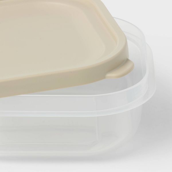 6pc (Set of 3) Plastic Food Storage Container Set Blue - Room Essentials™