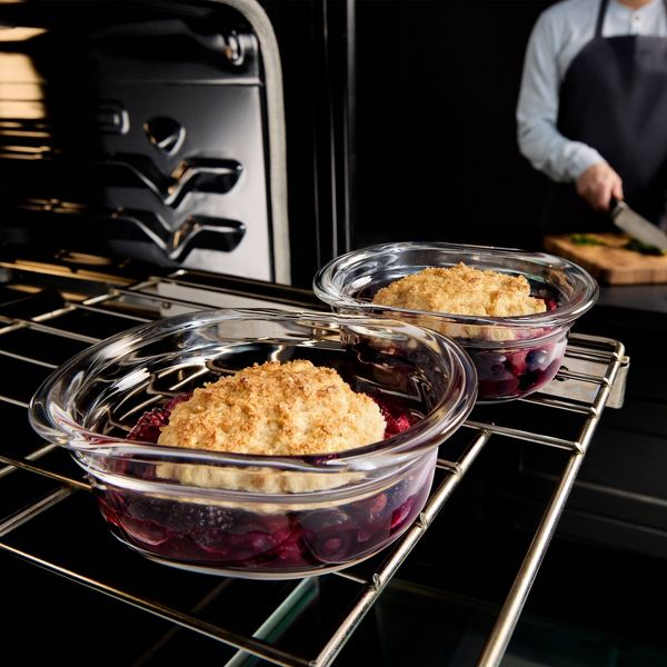 Rubbermaid 3c Brilliance Glass Round Food Storage Container