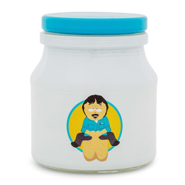 Silver Buffalo South Park Randy Marsh Glass Storage Jar With Lid | Holds 5 Ounces
