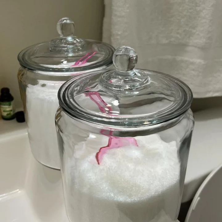 75oz Glass Jar and Lid - Threshold™: Clear Food Storage, Candy & Cookie Jar, Hand Wash, 8.4" Height