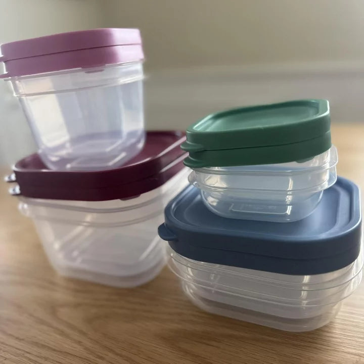 16pc (Set of 8) Plastic Food Storage Container Set - Room Essentials™