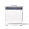 OXO POP 1.7qt Plastic Rectangle Tall Airtight Food Storage Container Clear: Dishwasher-Safe Pantry Organizer