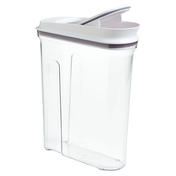 OXO POP 4.5qt Airtight Large Cereal Dispenser: Ergonomic Grip, Easy-Pour Spout, Dishwasher-Safe Parts