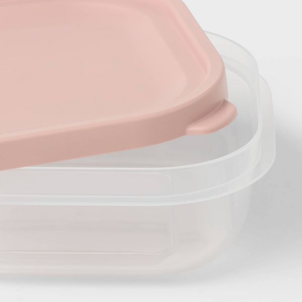 6pc (Set of 3) Plastic Food Storage Container Set Blue - Room Essentials™