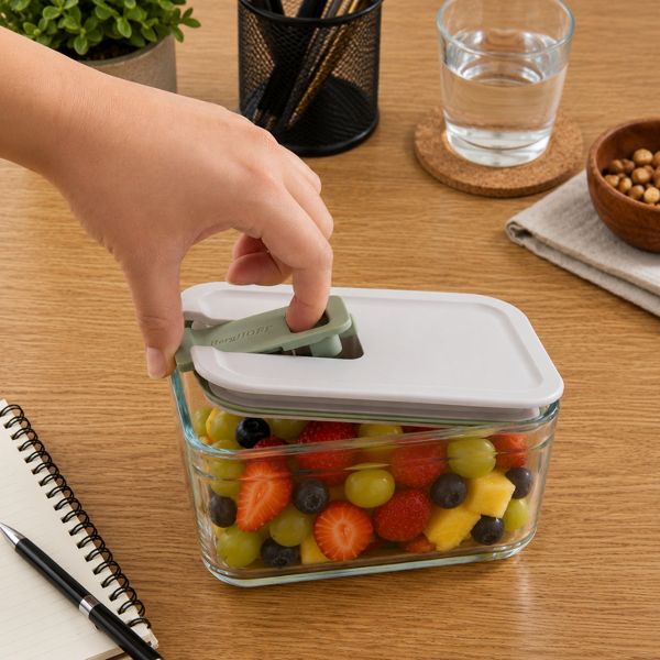 BergHOFF Leo Balance Perfect Seal Glass Food Container 17oz.