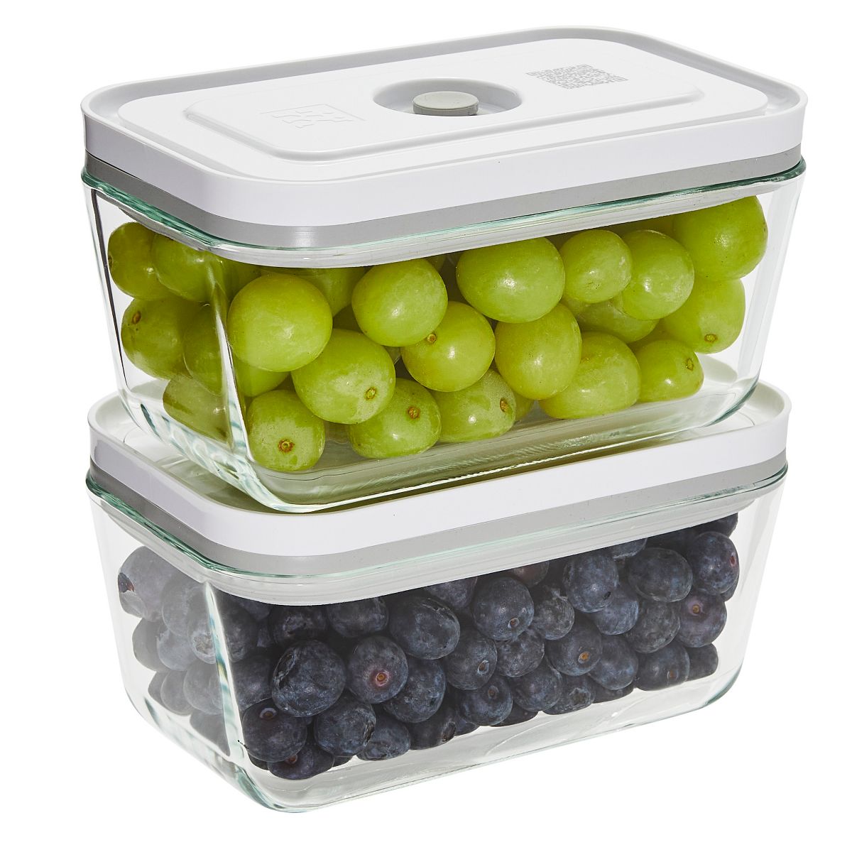 ZWILLING Fresh & Save 2-pc Glass Airtight Food Storage Container, Meal Prep Container - Large