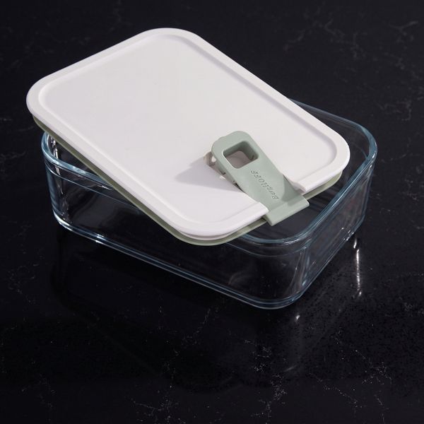 BergHOFF Leo Balance Perfect Seal Glass Food Container 1.2qt.