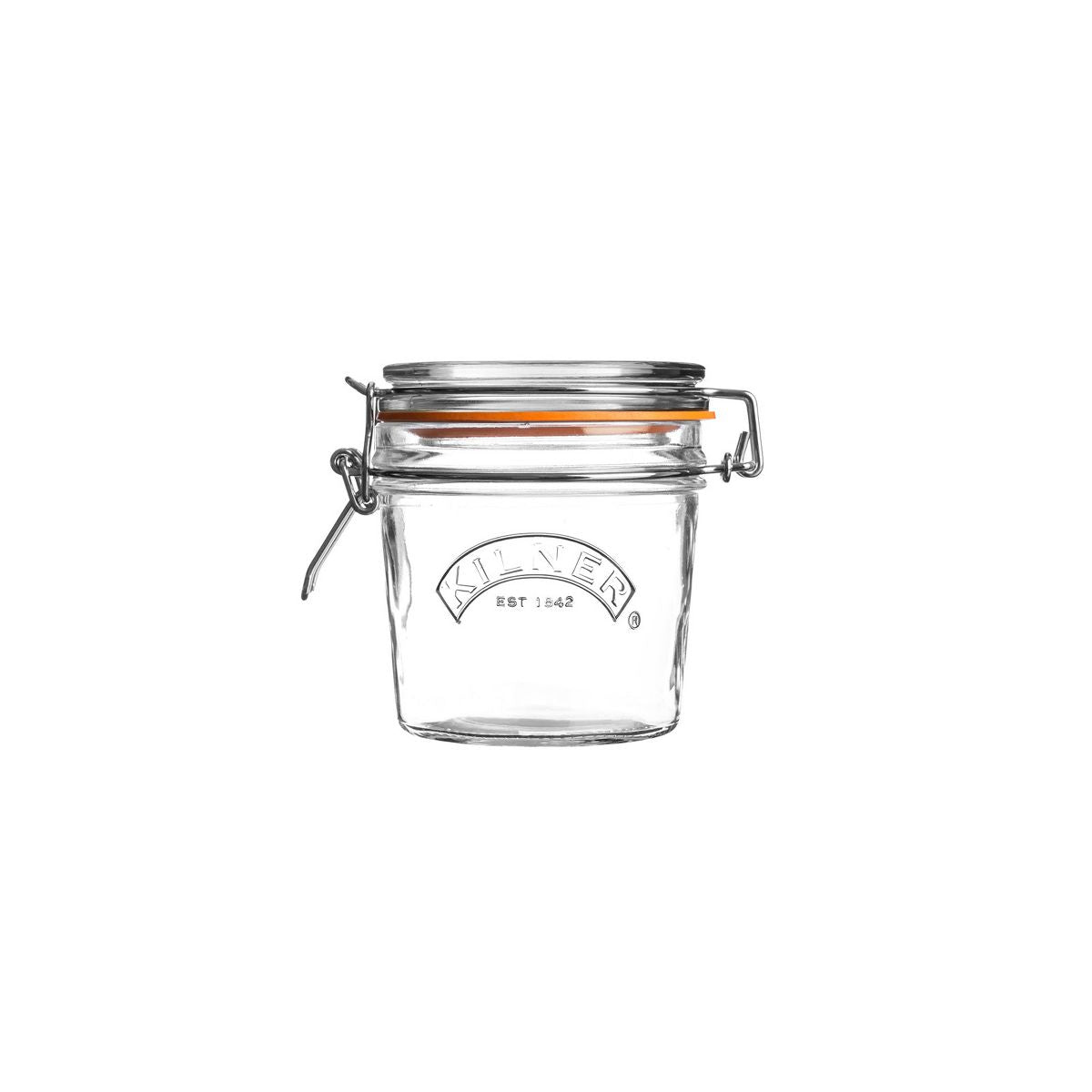 Kilner Round Clip Top Jar for Canning and Food Storage, 102 Ounce