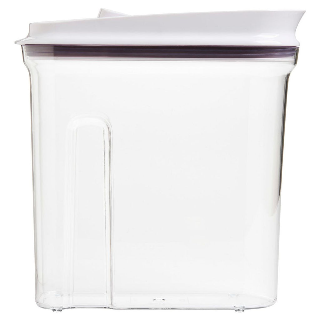 OXO POP 3.4qt Airtight Medium Cereal Dispenser:Food Storage Container with Easy-Pour Spout & Ergonomic Grip