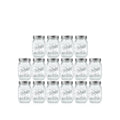 NutriChef 16 Pcs. Glass Mason Jars with Regular Lids and Bands, DIY Magnetic Spice Jars, Ideal for Meal Prep, Jam, Honey, Wedding Favors, and more