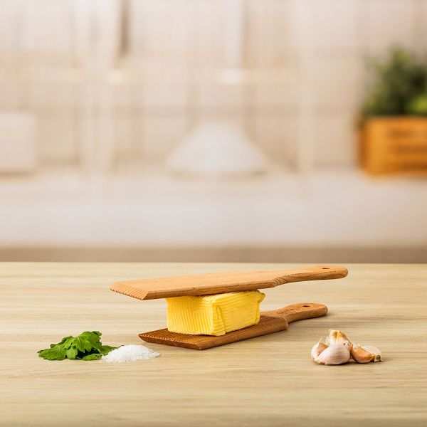 Kilner Beechwood Butter Paddles, Set of 2