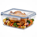 Sorbus Large Glass Food Storage Container with Airtight Locking Lid, 3L / 101 oz Meal Prep Container