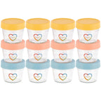 EVLA’s 4oz Glass Baby Food Containers 12-Pack