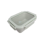 Lexi Home 15 oz. Brixton Oven Safe Porcelain Food Storage Container with Glass Lid in Sage Green