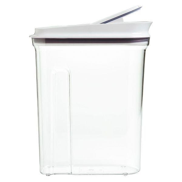 OXO POP 4.5qt Airtight Large Cereal Dispenser: Ergonomic Grip, Easy-Pour Spout, Dishwasher-Safe Parts