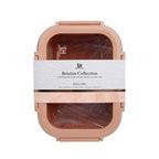 Lexi Home 15 oz. Brixton Oven Safe Porcelain Food Storage Container with Glass Lid in Sage Green