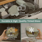 Bentgo 7.6c Glass All-in-One Salad Container Mod Curves Desert Rose
