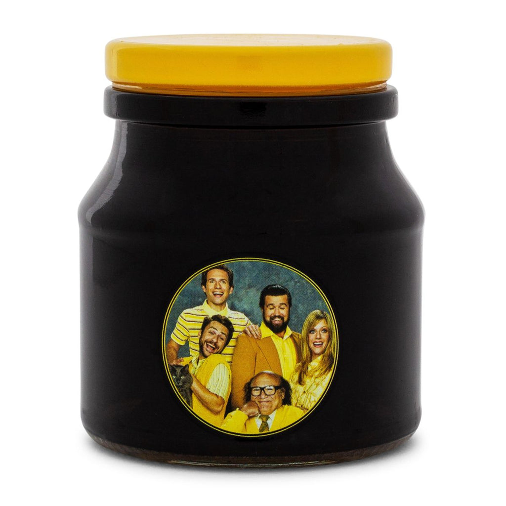 Silver Buffalo It's Always Sunny In Philadelphia Family Portrait Glass Storage Jar With Lid