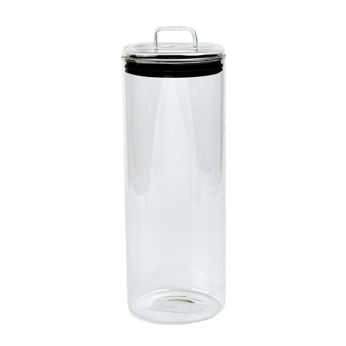 SharpChef 2PK Glass Airtight Storage Jar with Glass Lid, Glass Food Storage Jars, 74 oz / 2.2 L / 9 cups