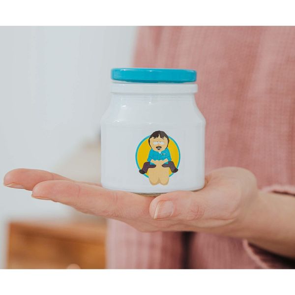 Silver Buffalo South Park Randy Marsh Glass Storage Jar With Lid | Holds 5 Ounces