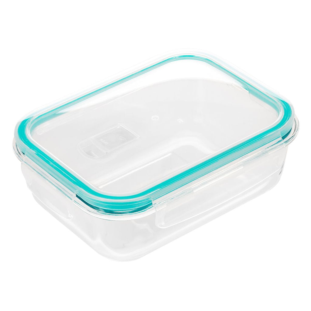 Lexi Home 35 oz. Glass Meal Prep Container with Locking Lid