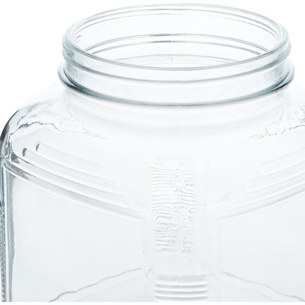 Anchor Hocking Replacement Butter Churn Jar with Brushed Stainless Steel Lid