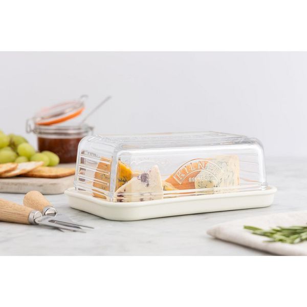 Kilner Fresh Cheese Storage Box with Ceramic Base