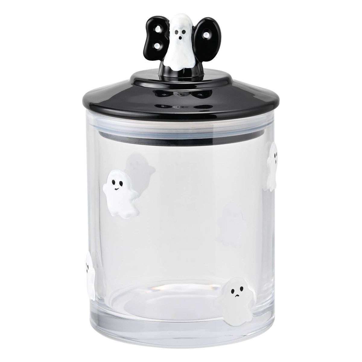 Cook With Color Ghosts Halloween Icon Treat Gifting Jar