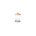 Classic Touch Glass Canister with Marble Lid