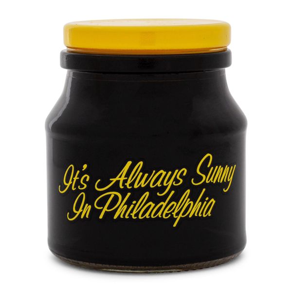 Silver Buffalo It's Always Sunny In Philadelphia Family Portrait Glass Storage Jar With Lid