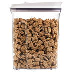 OXO POP 4.5qt Airtight Large Cereal Dispenser: Ergonomic Grip, Easy-Pour Spout, Dishwasher-Safe Parts