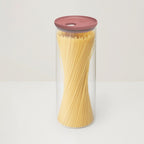 BergHOFF Leo 2Qt. Glass Pasta Container, Pink