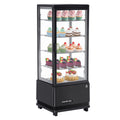 3.4 Cu Ft Commercial Countertop Display Refrigerator, Glass Door Bakery/Pastry Merchandiser