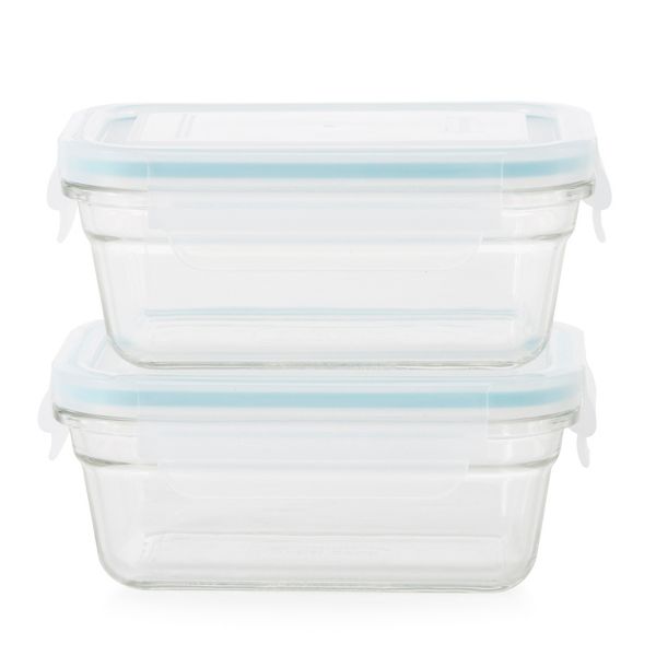 Glasslock 24 Piece Oven Microwave Safe Glass Food Storage Containers Set w/ Lids