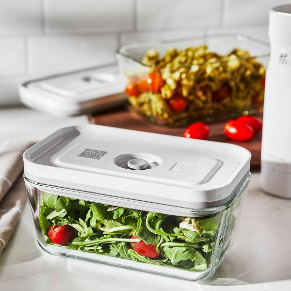 ZWILLING Fresh & Save 2-pc Glass Airtight Food Storage Container, Meal Prep Container - Large