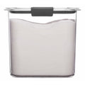 Rubbermaid Brilliance 12 cup Pantry Airtight Food Storage Container: Clear Plastic, Freezer & Dishwasher-Safe
