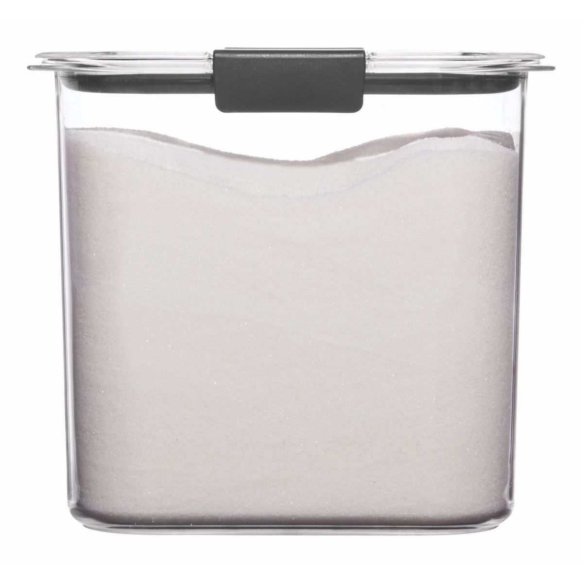 Rubbermaid Brilliance 12 cup Pantry Airtight Food Storage Container: Clear Plastic, Freezer & Dishwasher-Safe